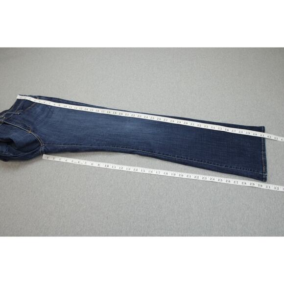 Levis Jeans Womens 8M (29 x 32) Blue Cotton Blend Stretch Classic Bootcut - Picture 7 of 8